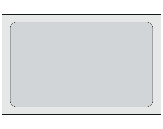 SVL-23-14 Gray 1-1/2" x 2-1/2" Multi-Purpose Blank Glove Proof Labels