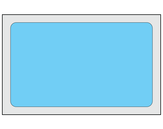 SVL-23-6 Blue 1-1/2" x 2-1/2" Multi-Purpose Blank Glove Proof Labels