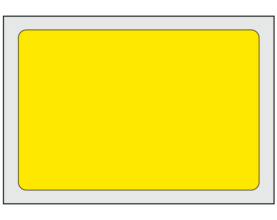 SVL-27-2 Yellow 2" x 3" Multi-Purpose Blank Glove Proof Labels