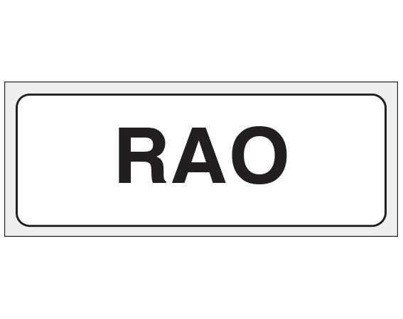 SX-40-PRE X-Ray Position Labels