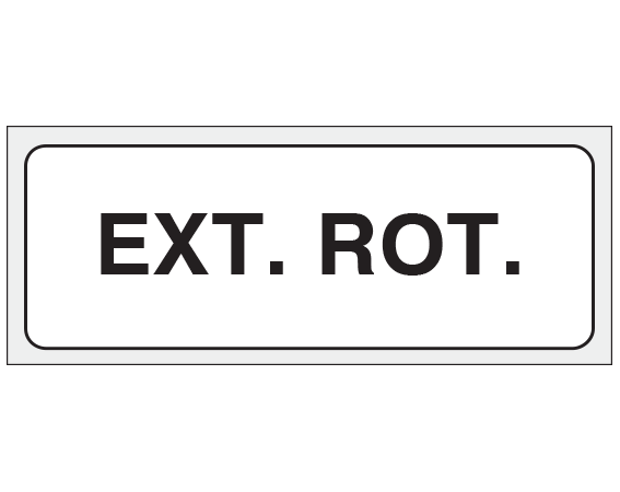 SX-46-PRE SX-46-PRE X-Ray Position Labels
