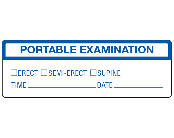 SX-84 X-Ray Portable Labels