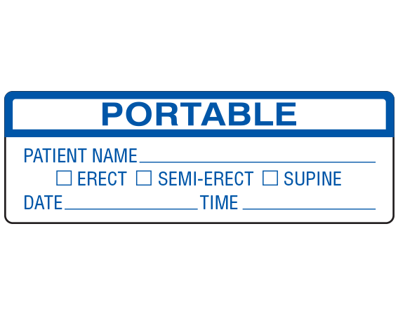 SX-88 X-Ray Portable Labels