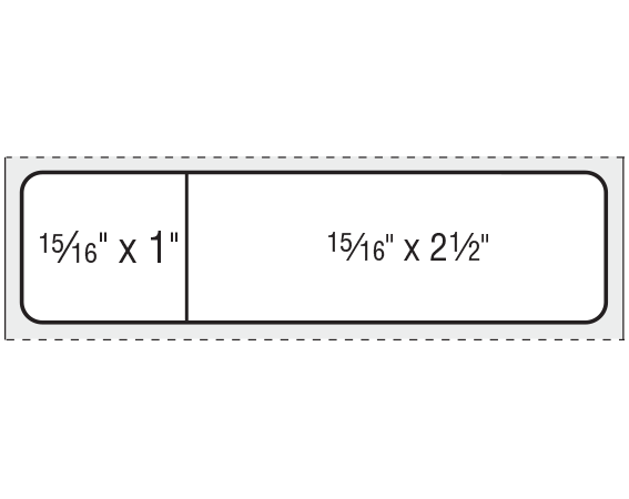 THERM-1214RT-L Thermal Labels for CPSI Software