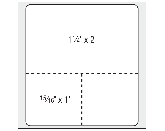 THERM-1294R Thermal Printer Labels for PathNet / Cerner Laboratory Software Systems