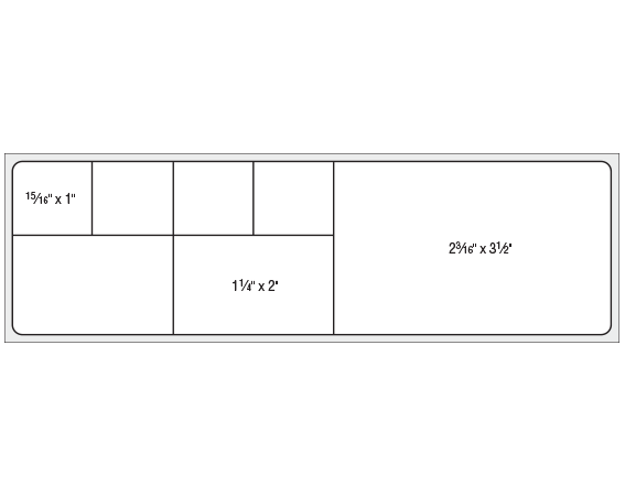 THERM-1298R Thermal Printer Labels for PathNet / Cerner Laboratory Software Systems
