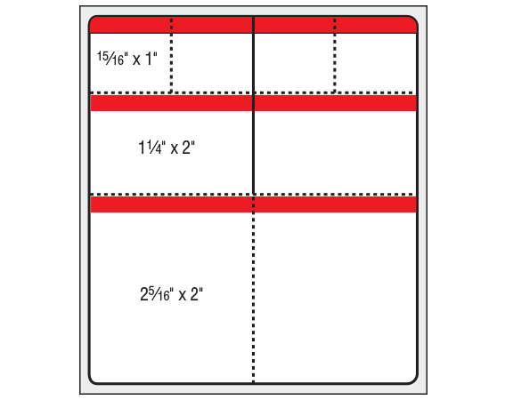 THERM-1305R-4 Thermal Printer Labels for PathNet / Cerner Laboratory Software Systems