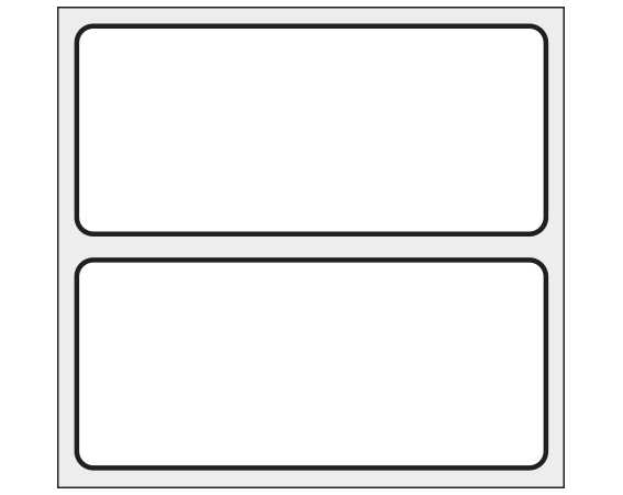 THERM-1319R Thermal Printer Labels for Misys Laboratory Software Systems