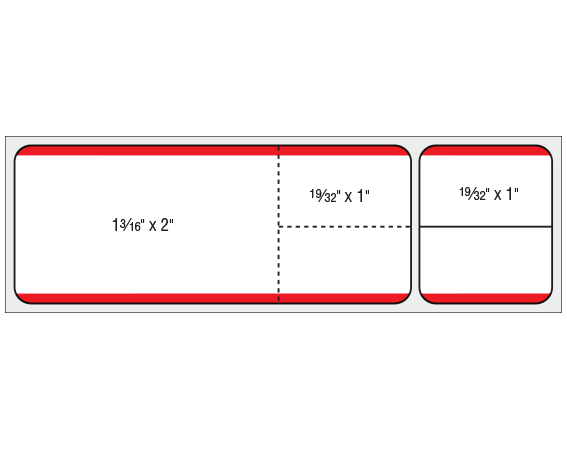 THERM-15R-B4 Thermal Printer Labels for Misys Laboratory Software Systems