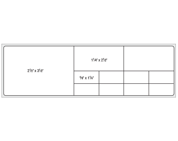 THERM-556R Thermal Printer Labels for PathNet / Cerner Laboratory Software Systems