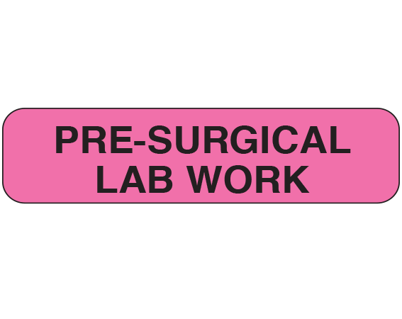 UPCR-1031 Clerical Labels for Laboratory Communication