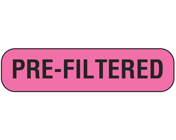 UPCR-1347 Blood Collection Filter Labels