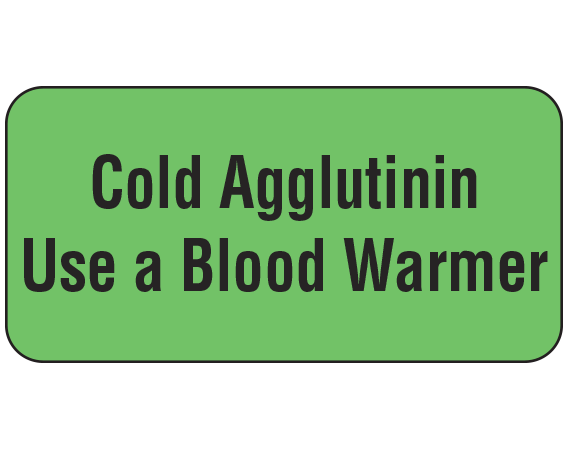 UPCR-3040 Blood Collection Antigen Testing Labels