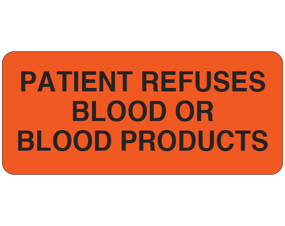 UPCR-6071 Blood Collection Communication Labels