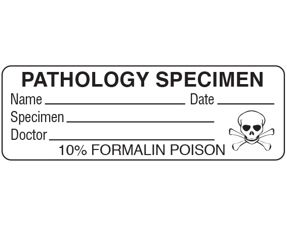 UPCR-7021 Pathology Specimen Labels for the Laboratory