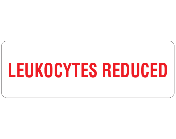 UPCR-7030 Blood Collection Communication Labels