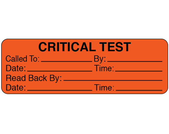UPCR-7045 Clerical Labels for Laboratory Communication