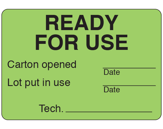 UPCR-9201 Communication Labels for Quality Control