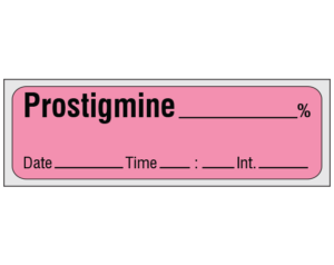 SA-11-DTI-PRE Anesthesia Drug Labels for Syringe Identification - Precut Form