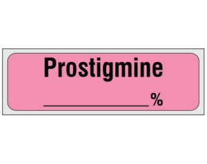 SA-11-PRE Anesthesia Drug Labels for Syringe Identification - Precut Form