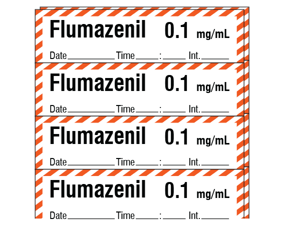 SA-239-DTI-PK Anesthesia Drug Labels for Syringe Identification - Pack Form