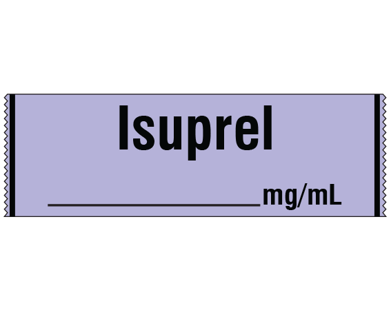 SA-2801 Anesthesia Drug Labels for Syringe Identification - Tape Form