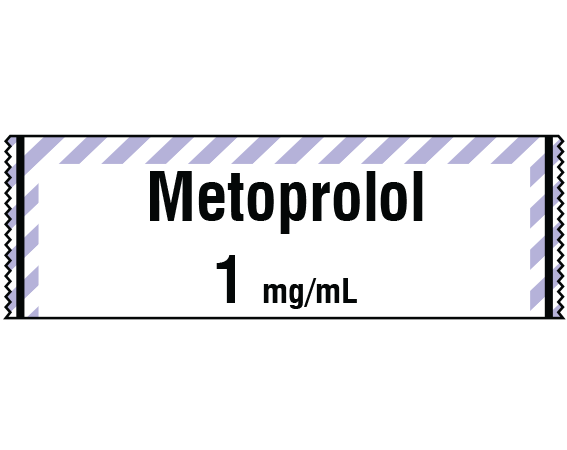 SA-2915 Anesthesia Drug Labels for Syringe Identification - Tape Form