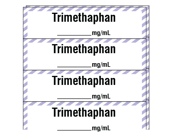 sa-293-pk SA-293-PK Anesthesia Drug Labels for Syringe Identification - Pack Form
