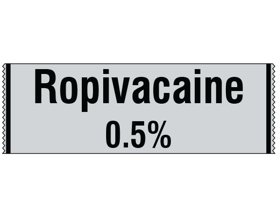 SA-3015 Anesthesia Drug Labels for Syringe Identification - Tape Form