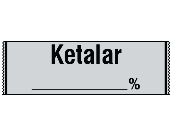 SA-32 Anesthesia Drug Labels for Syringe Identification - Tape Form