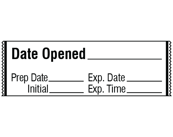 SA-3215-EXP Anesthesia Drug Labels for Syringe Identification - Tape Form