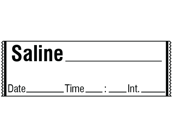SA-3217-DTI Anesthesia Drug Labels for Syringe Identification - Tape Form