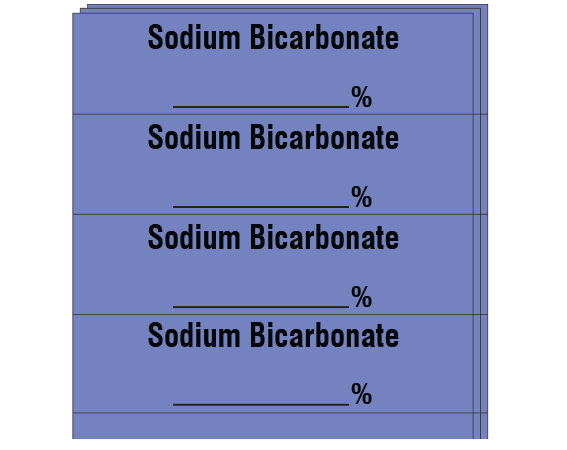 SA-45-PK Anesthesia Drug Labels for Syringe Identification - Pack Form