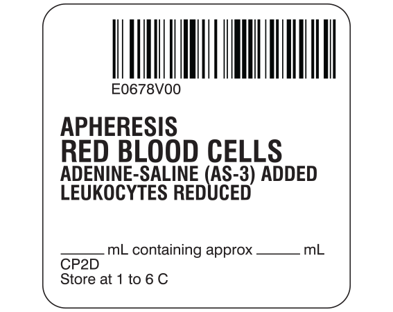 SB128-20-79 Red Blood Cells Product Labels for Compliance with ISBT 128 Standards