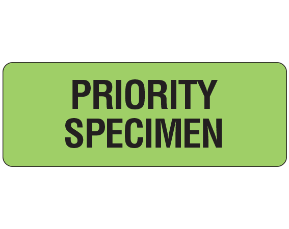UPCR-5002 Clerical Labels for Laboratory Communication