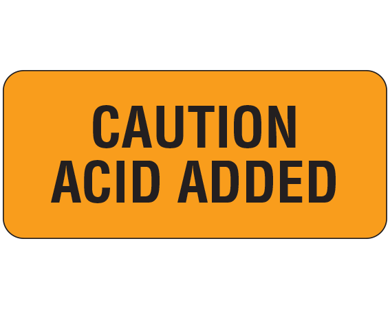 UPCR-6028 Caution Communication Labels for the Laboratory