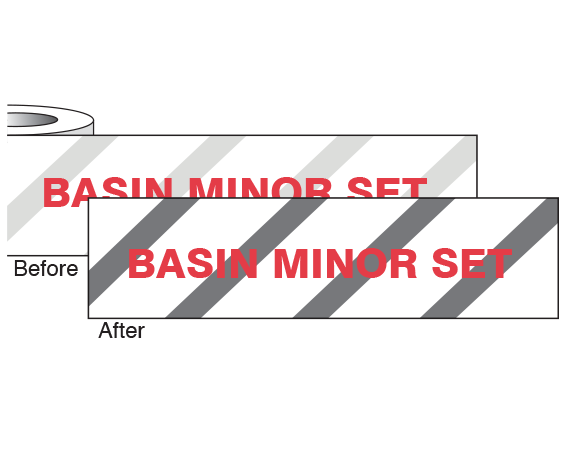 CS-118 Imprinted Identification Tape for Steam Autoclaves