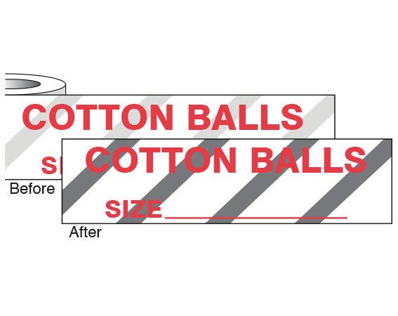 CS-135 Imprinted Identification Tape for Steam Autoclaves