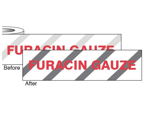 CS-170 Imprinted Identification Tape for Steam Autoclaves