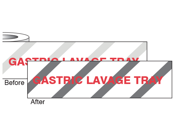 CS-172 Imprinted Identification Tape for Steam Autoclaves