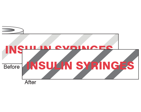 CS-193 Imprinted Identification Tape for Steam Autoclaves