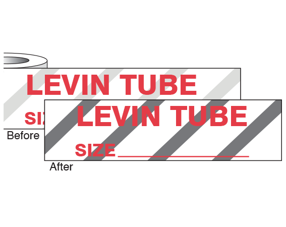 CS-205 Imprinted Identification Tape for Steam Autoclaves
