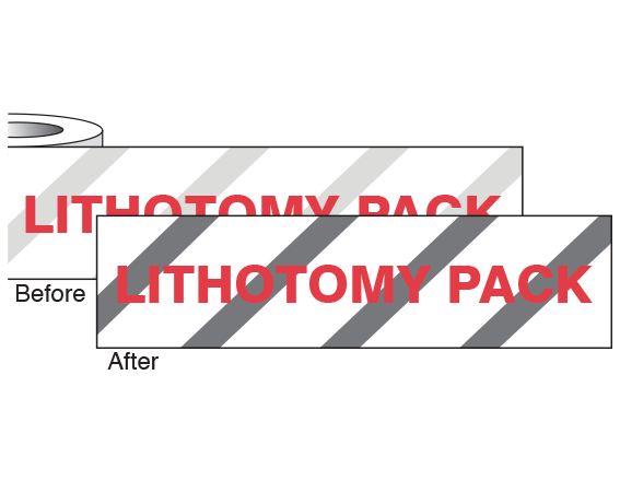 CS-206 Imprinted Identification Tape for Steam Autoclaves