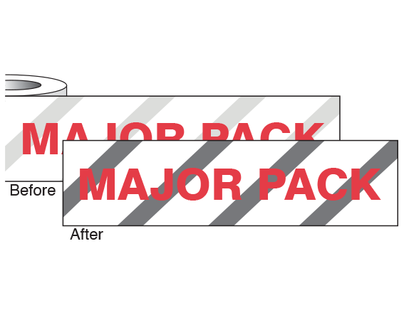 CS-208 Imprinted Identification Tape for Steam Autoclaves