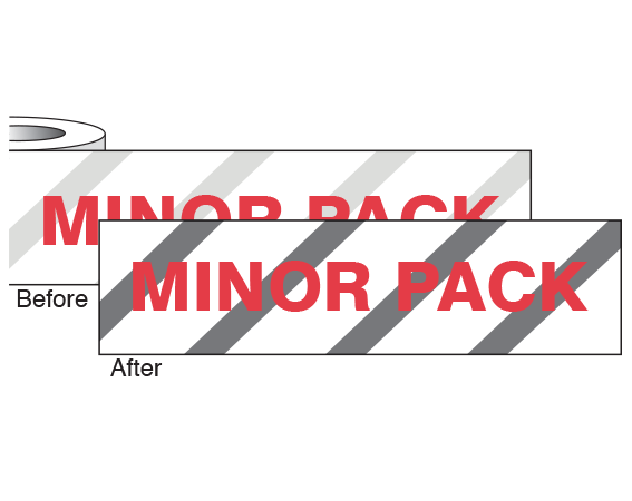 CS-215 Imprinted Identification Tape for Steam Autoclaves