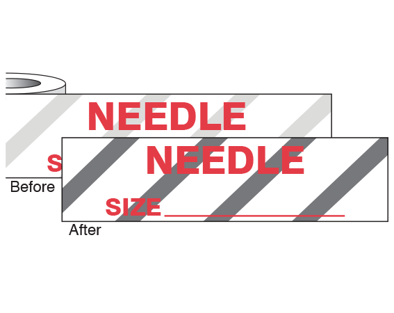 CS-218 Imprinted Identification Tape for Steam Autoclaves