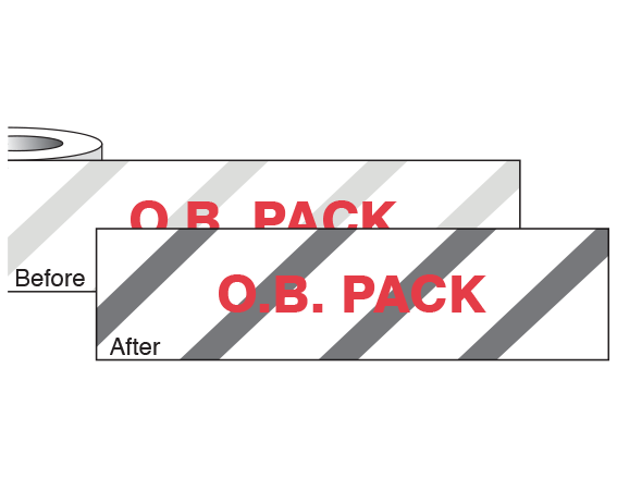 CS-224 Imprinted Identification Tape for Steam Autoclaves