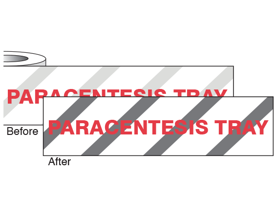 CS-229 Imprinted Identification Tape for Steam Autoclaves