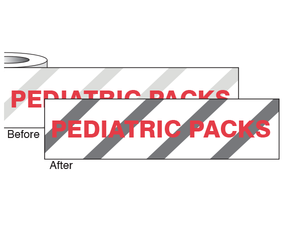 CS-230 Imprinted Identification Tape for Steam Autoclaves
