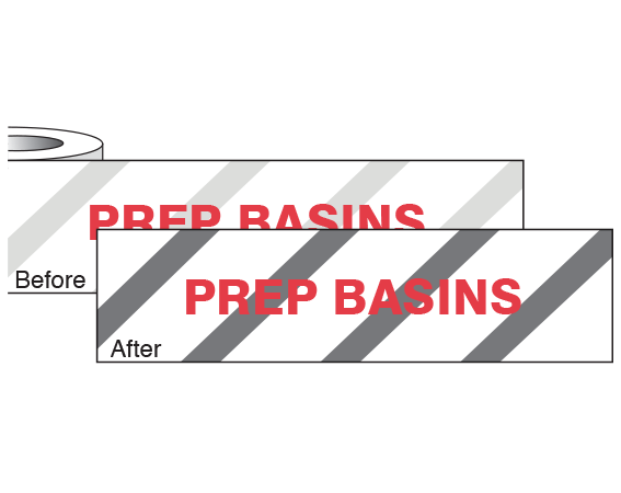 CS-239 Imprinted Identification Tape for Steam Autoclaves